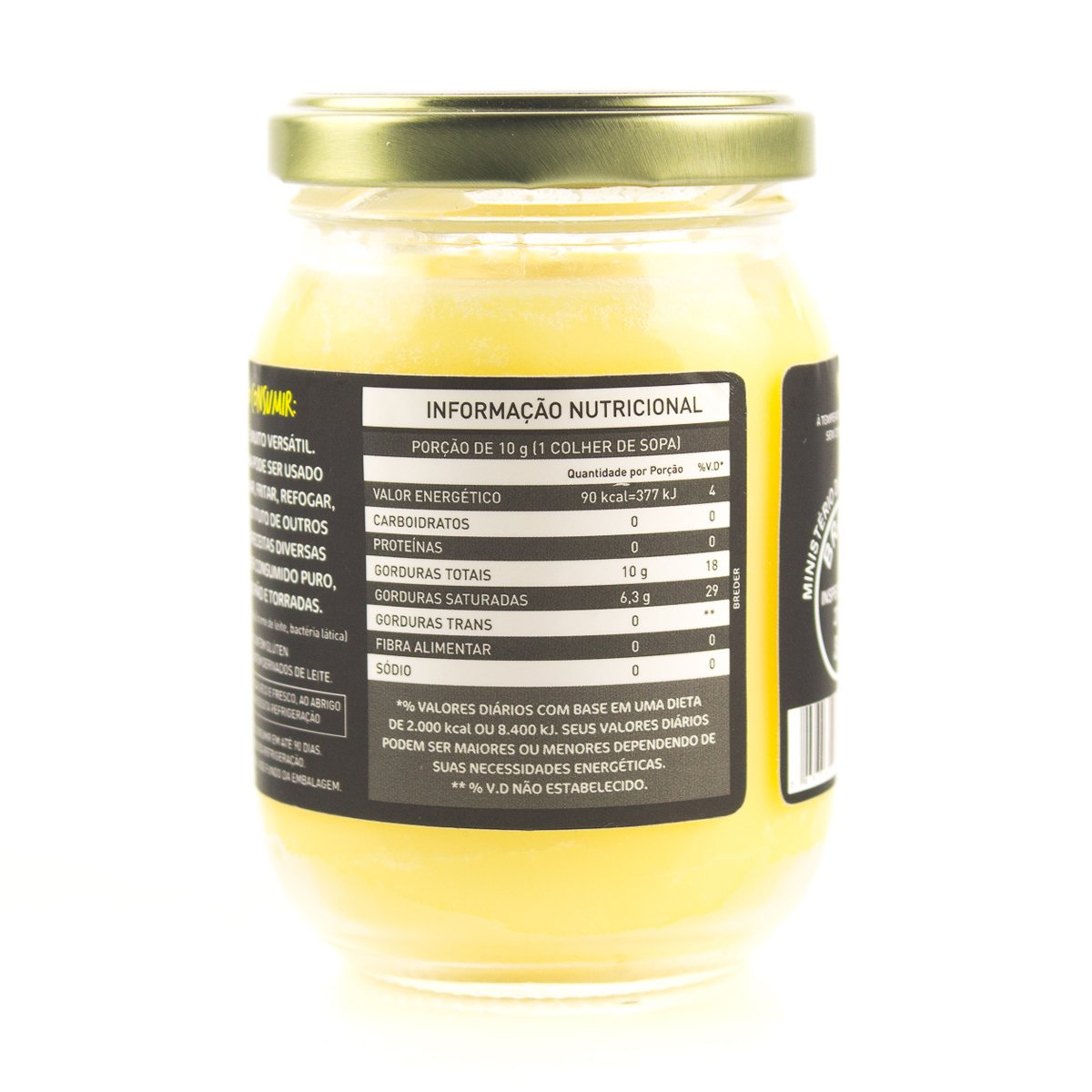 Manteiga Ghee sem Sal Ghee Me More (200g) Quintal