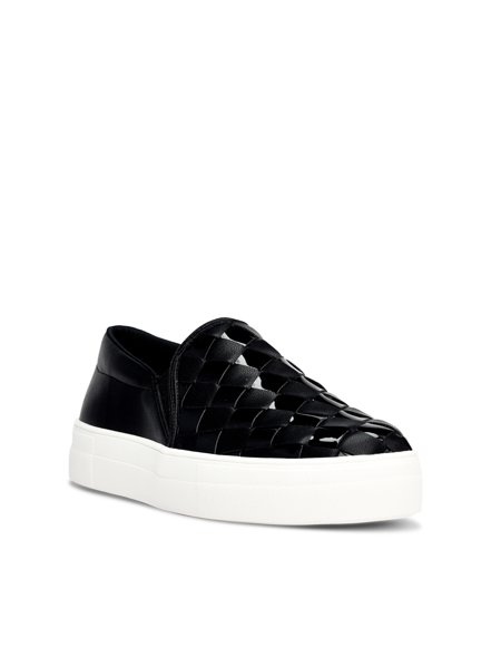 Tenis Slip On Tresse Preto Bebece Bebece Calcados