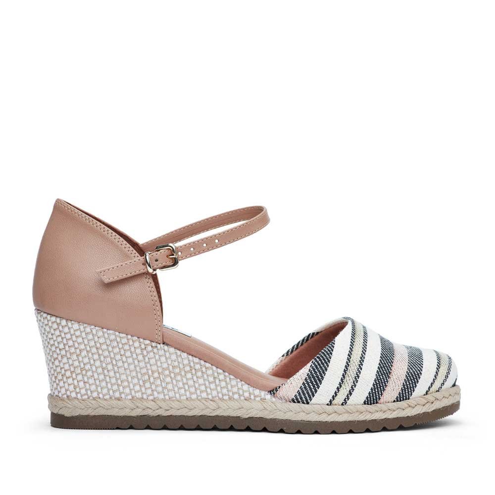 Sandalia Espadrille Lurex Laranja Bebece Bebece Calcados