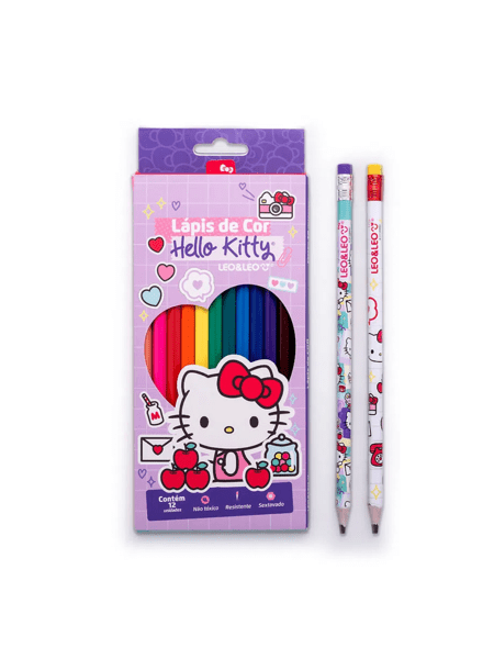 Kit Escolar Lápis De Cor 12 Cores Hello Kitty C/6 Kits - Artigos infantis -  Centro, Belo Horizonte 1259284933