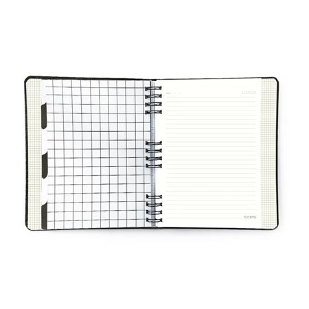 Caderno Organizador Duo Kraft Pautado & Pontado 17X24 Linha E Ponto