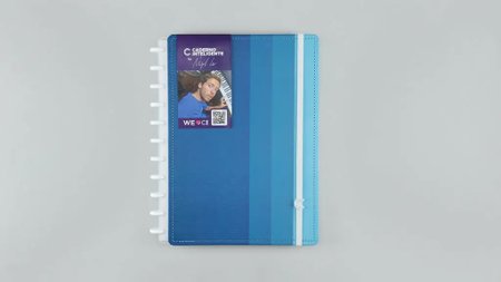 Caderno Inteligente Blue Creative Journal By Miguel Luz Grande