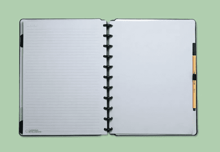 Caderno Inteligente Medio 80 Folhas Dack Blue