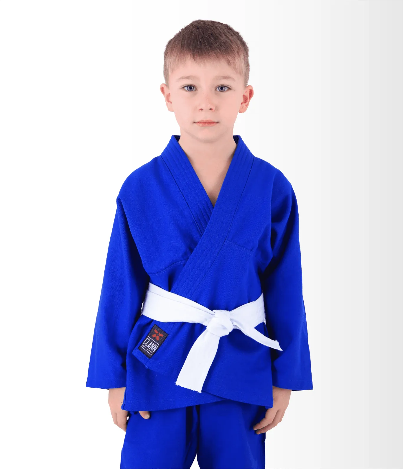 Kimono Reforçado Infantil Clann Azul | Casa do Kimono