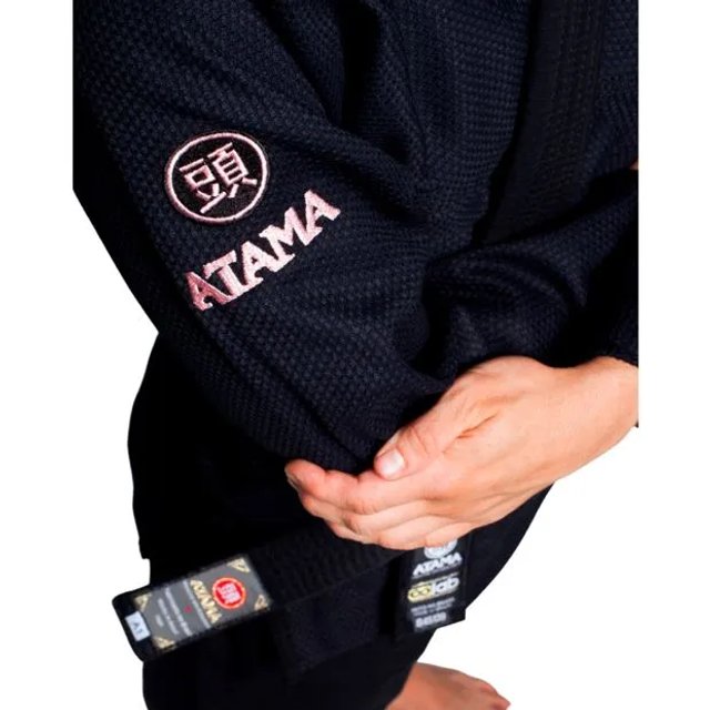 Kimono Jiu-Jitsu Feminino Atama Infinity Collab Preto | Casa do Kimono