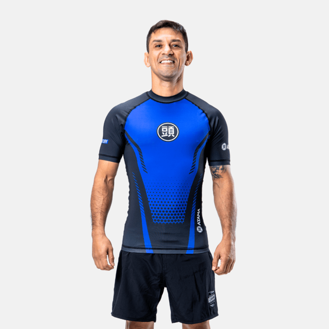 Rash Guard Atama Fight Day Azul (MC) | Casa do Kimono