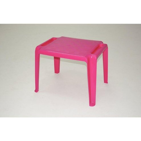 Conjunto de Mesa e Cadeira Tramontina Sofia Infantil Rosa em Polipropileno  e Fibra de Vidro 2 Peç