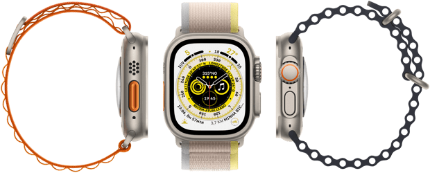 Apple Watch Ultra GPS + Celullar Caixa Titânio 49mm - Balbino Shop