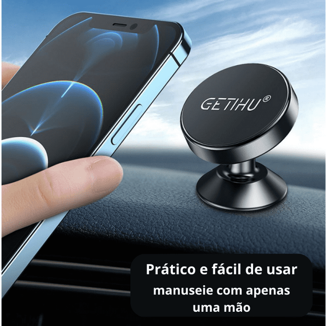 Suporte de telefone do painel magnético para carro, todo o design