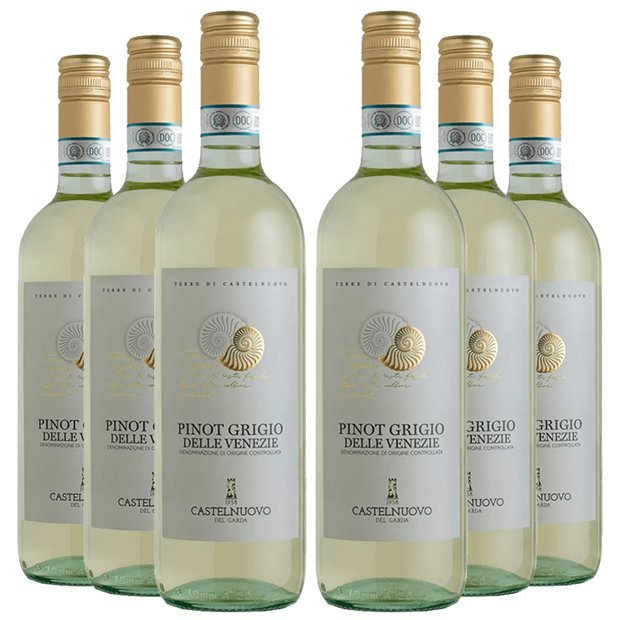 Vgourmet | Kit com 6 un | Castello Nuovo Pinot Grigio Delle Venezie ...