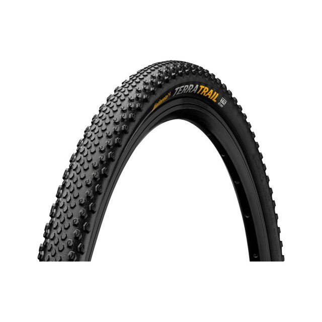 Continental Terra Trail Tire - 700 x 40 Tubeless Folding Black/Brown main image 1