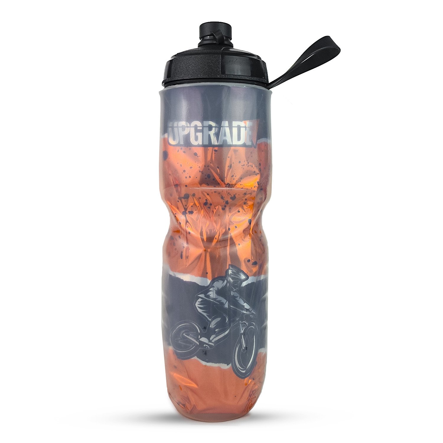 CARAMANHOLA TÉRMICA UPGRADE BIKES 710ML TAMPA AUTOMÁTICA | Upgrade