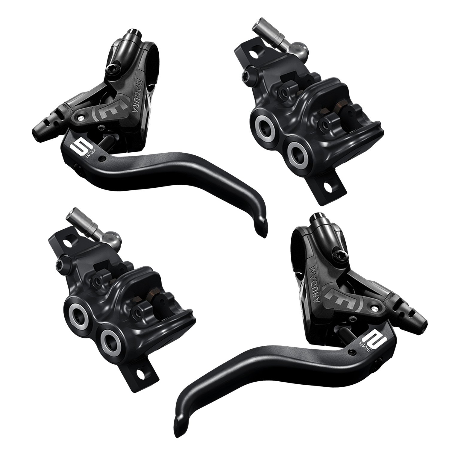 PAR DE FREIO DISCO HIDR. MAGURA MT5 NEXT FLIPFLOP (2700477