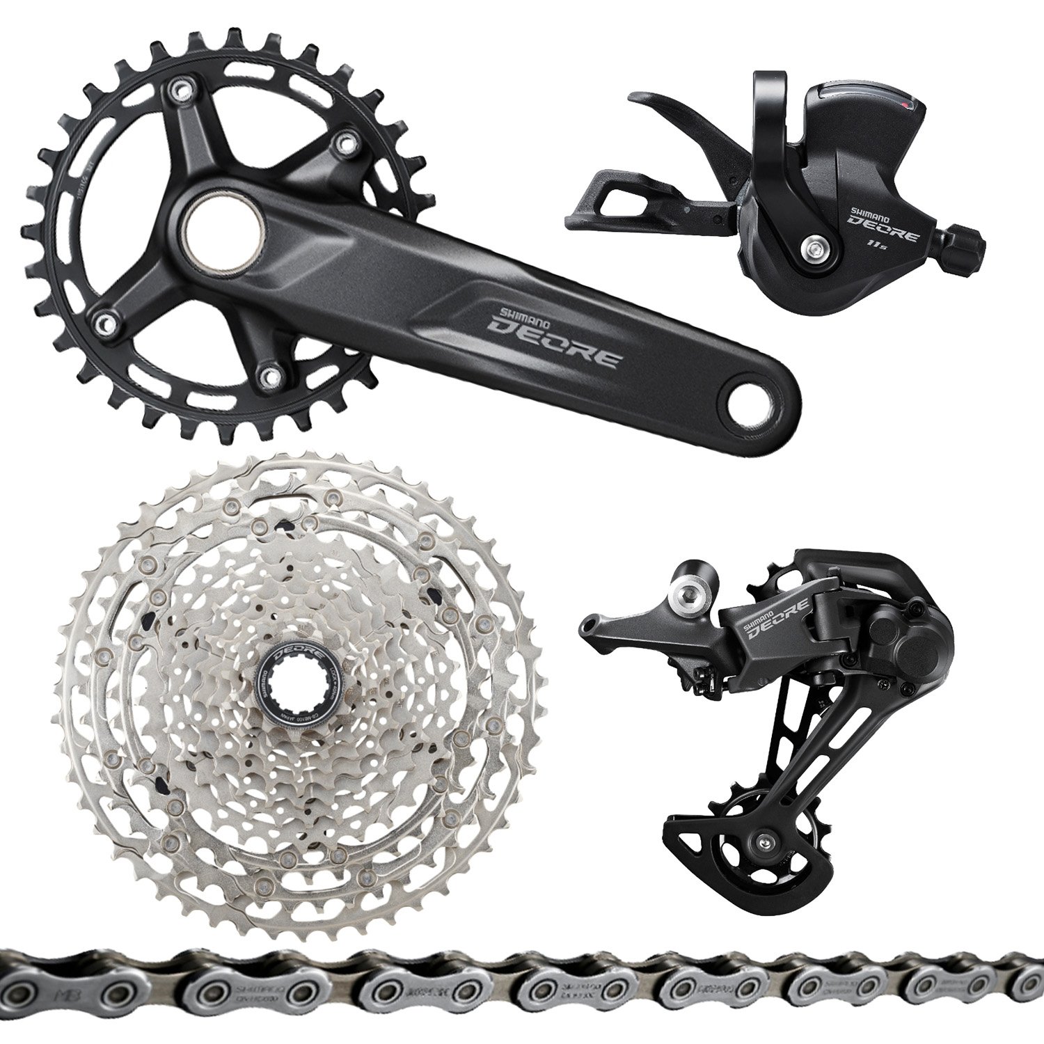 GRUPO SHIMANO DEORE M5100 11V CASSETE 11/51D | Upgrade Bikes