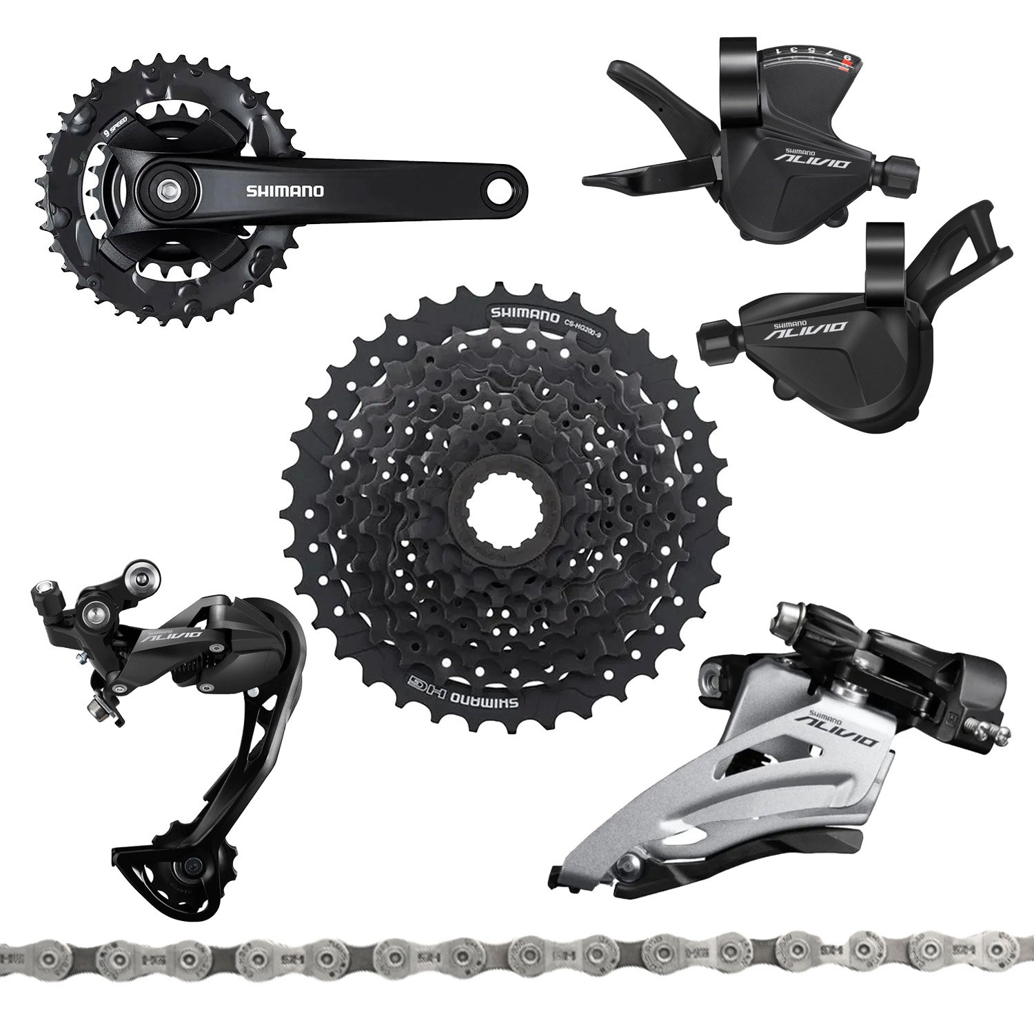 GRUPO SHIMANO 18V | CASSETE 11-36 | Upgrade Bikes