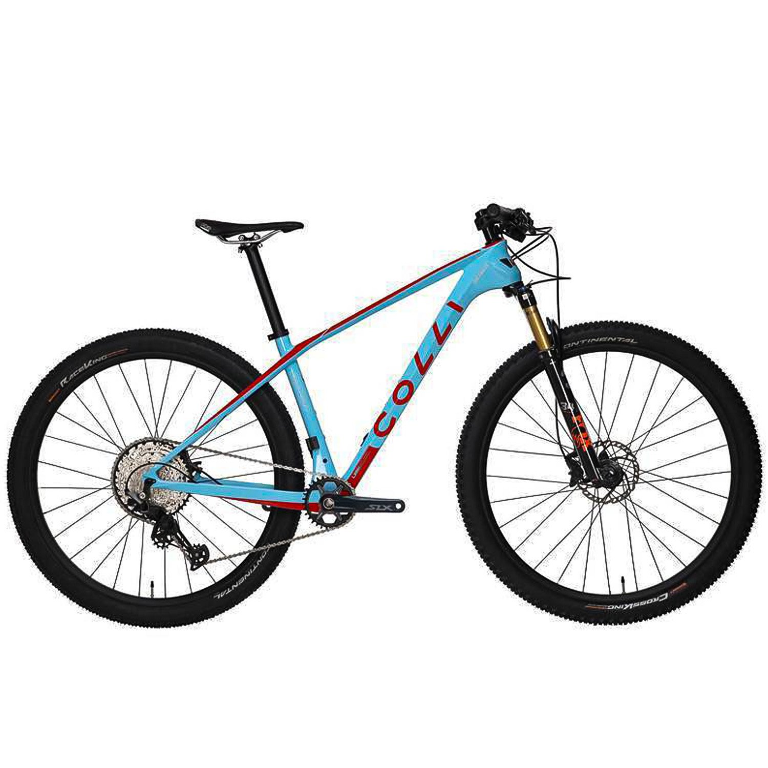 BICICLETA 29 COLLI CONQUER CARBON SLX 12V FOX KASHIMA - 2024