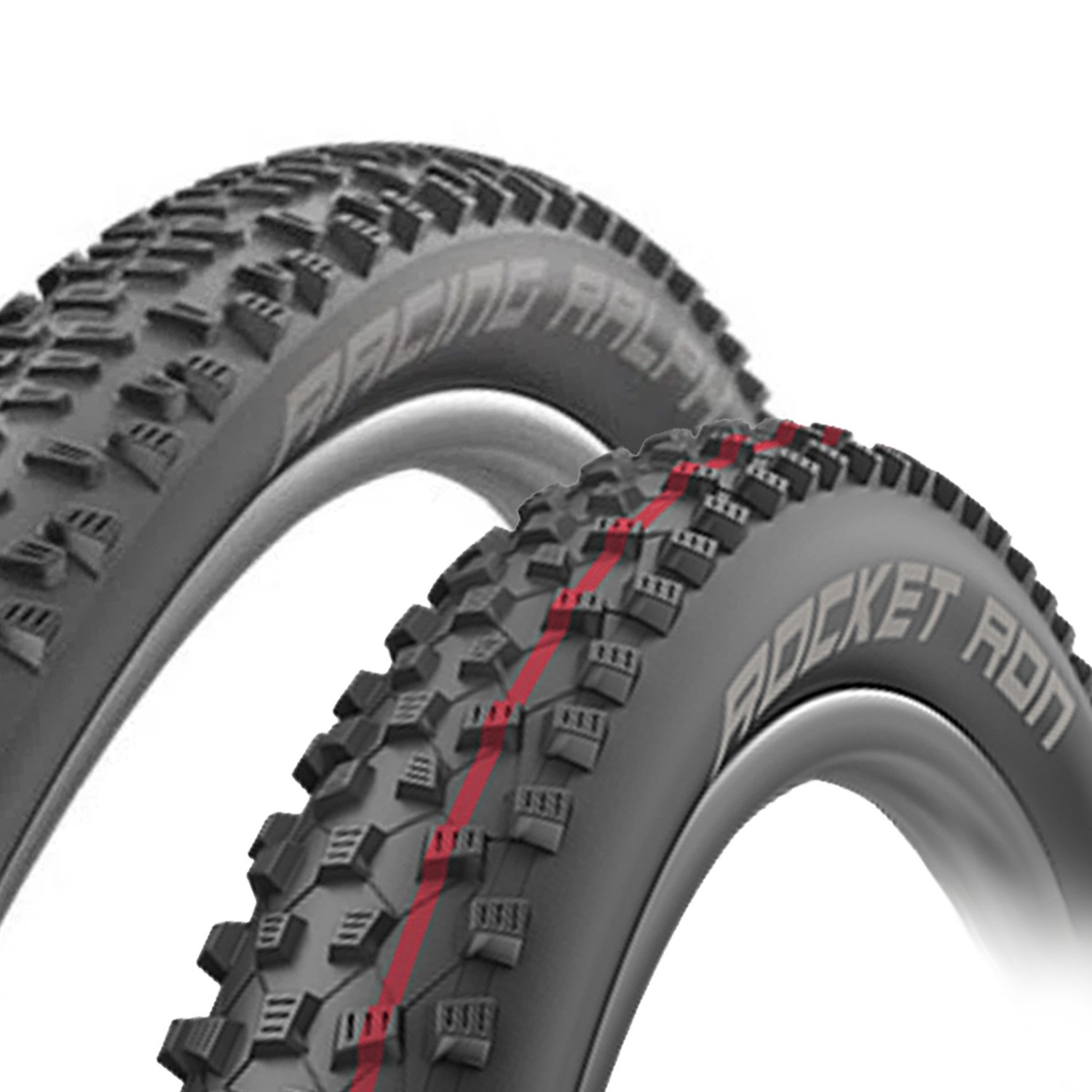 PAR DE PNEUS 29X2.25 SCHWALBE RACING RALPH E ROCKET RON