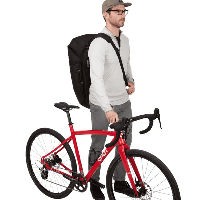 Borsone Da Bicicletta Thule RoundTrip 55 Litri | Per Ciclisti, Organizzato, Certificato Bluesign