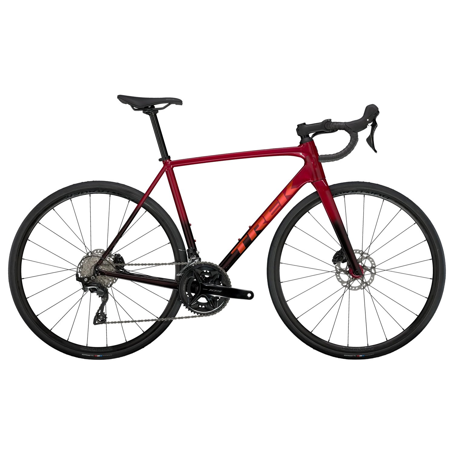 BICICLETA SPEED TREK ÉMONDA ALR 5 DISC SHIMANO 105 2X12V