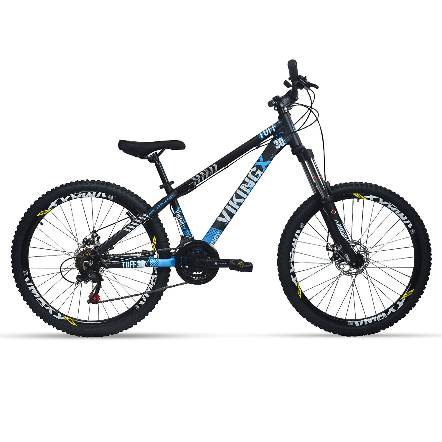 BICICLETA 26 VIKINGX DIRT JUMP TUFF X-30 21V SHIMANO | Upgrade Bikes