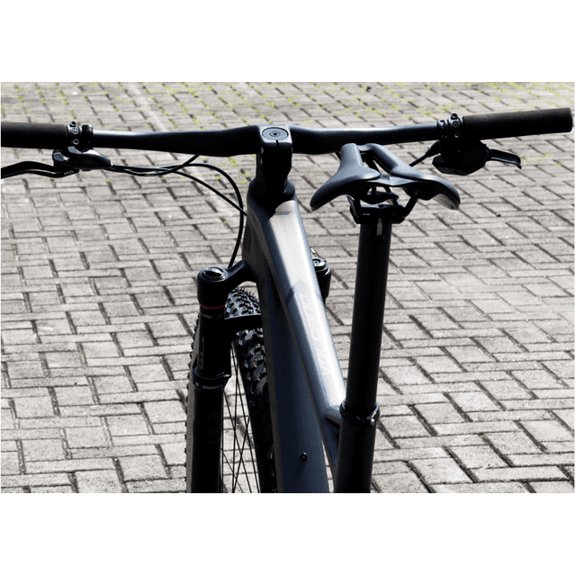 BICICLETA CANNONDALE SCALPEL CARBON 4 FULL TAM 19(L) AMARELO/PRETO