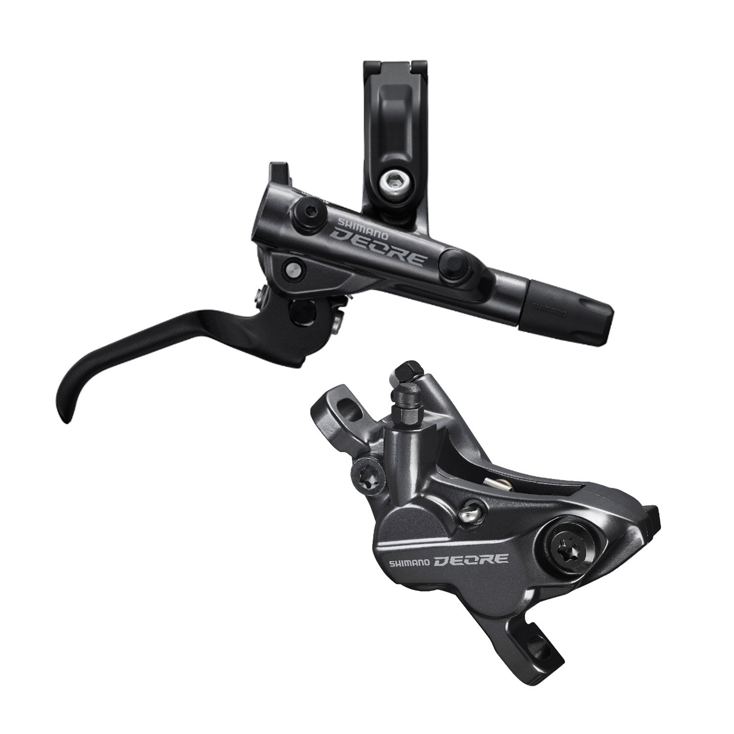 シマノSCL-7064 # 4 FREIO A DISCO HIDRÁULICO SHIMANO DEORE M6120 4 PISTÕES RESINA