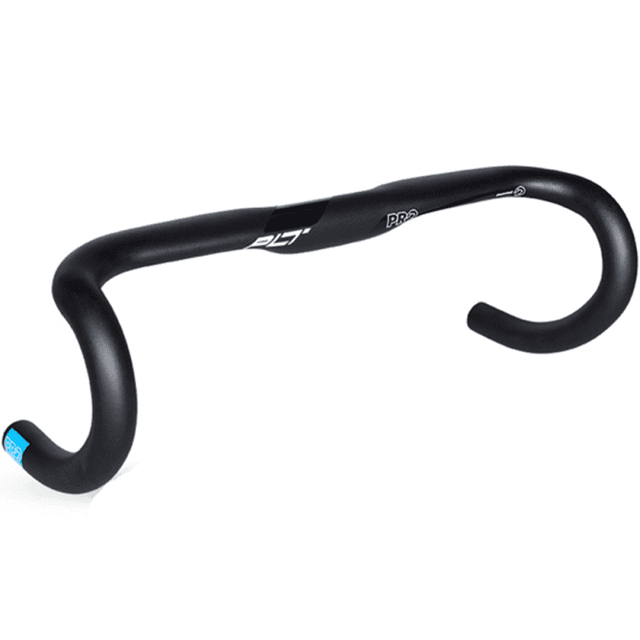 Manubrio Shimano PRO PLT ERGO Carbonio – Nero Compatto, 31.8mm X 42cm – Bici Da Corsa