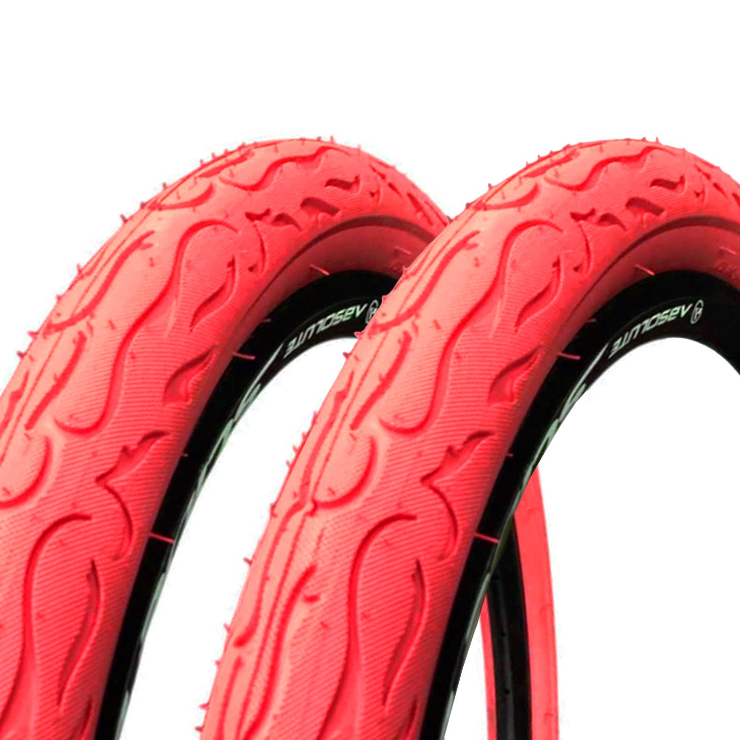 PAR DE PNEUS 26X2.125 DSI FLAME SRI-38 (MTB) - VERMELHO | Upgrade