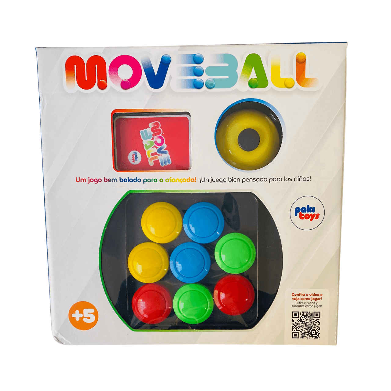 Jogo Agilidade Moveball Brinquedo Divertido Brincadeira