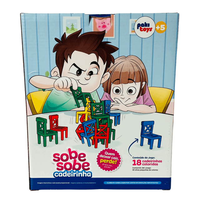 Jogo Sobe Sobe Cadeirinha Paki Toys - Sacolão.com