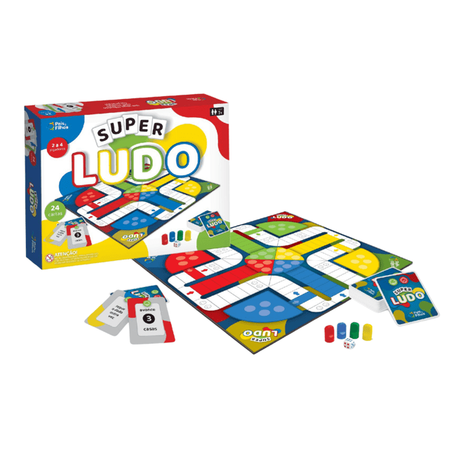 Super Ludo  Criativa Mente Brinquedos Inteligentes