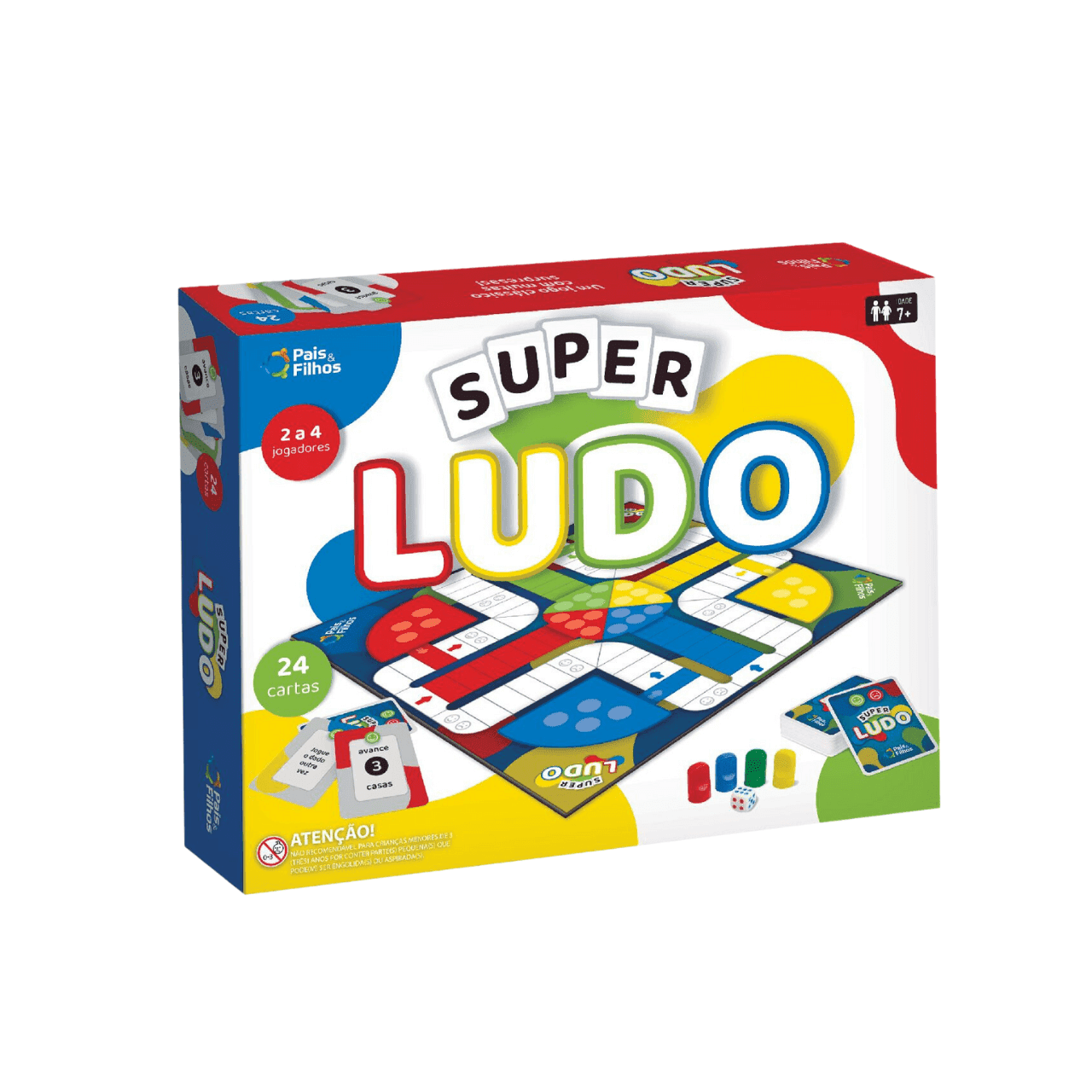 Scalibu Sports - O Jogo Ludo Pro com Estojo estimula a atenção e