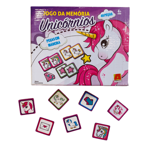 Jogo da Memória dos Opostos Brinquedo Madeira Loopi Toys - Jogos