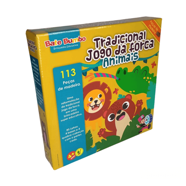Jogo da Forca Animais | Criativa Mente Brinquedos Inteligentes