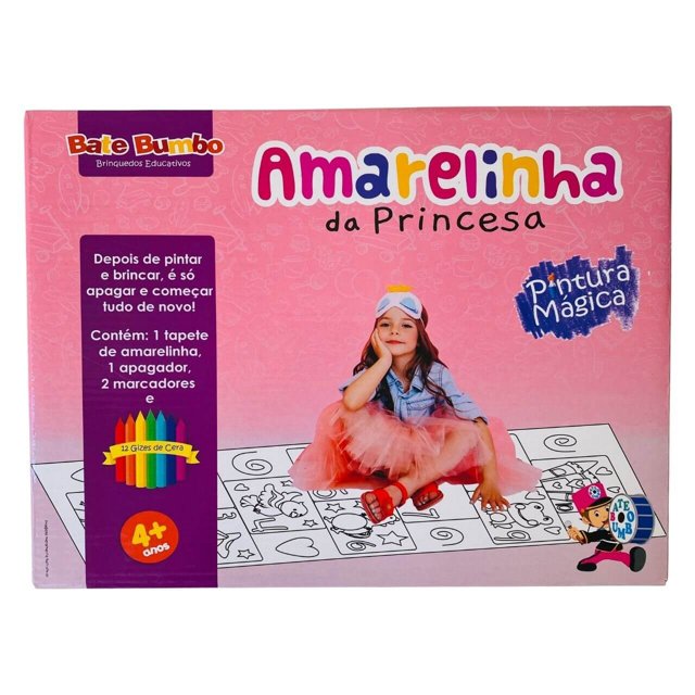 Amarelinha da Princesa - Pintura Mágica