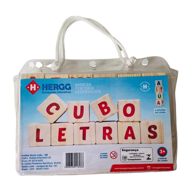 Cubo Letras Criativa Mente Brinquedos Inteligentes 4492