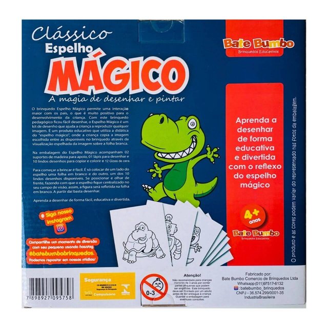 Espelho Mágico Criativa Mente Brinquedos Inteligentes