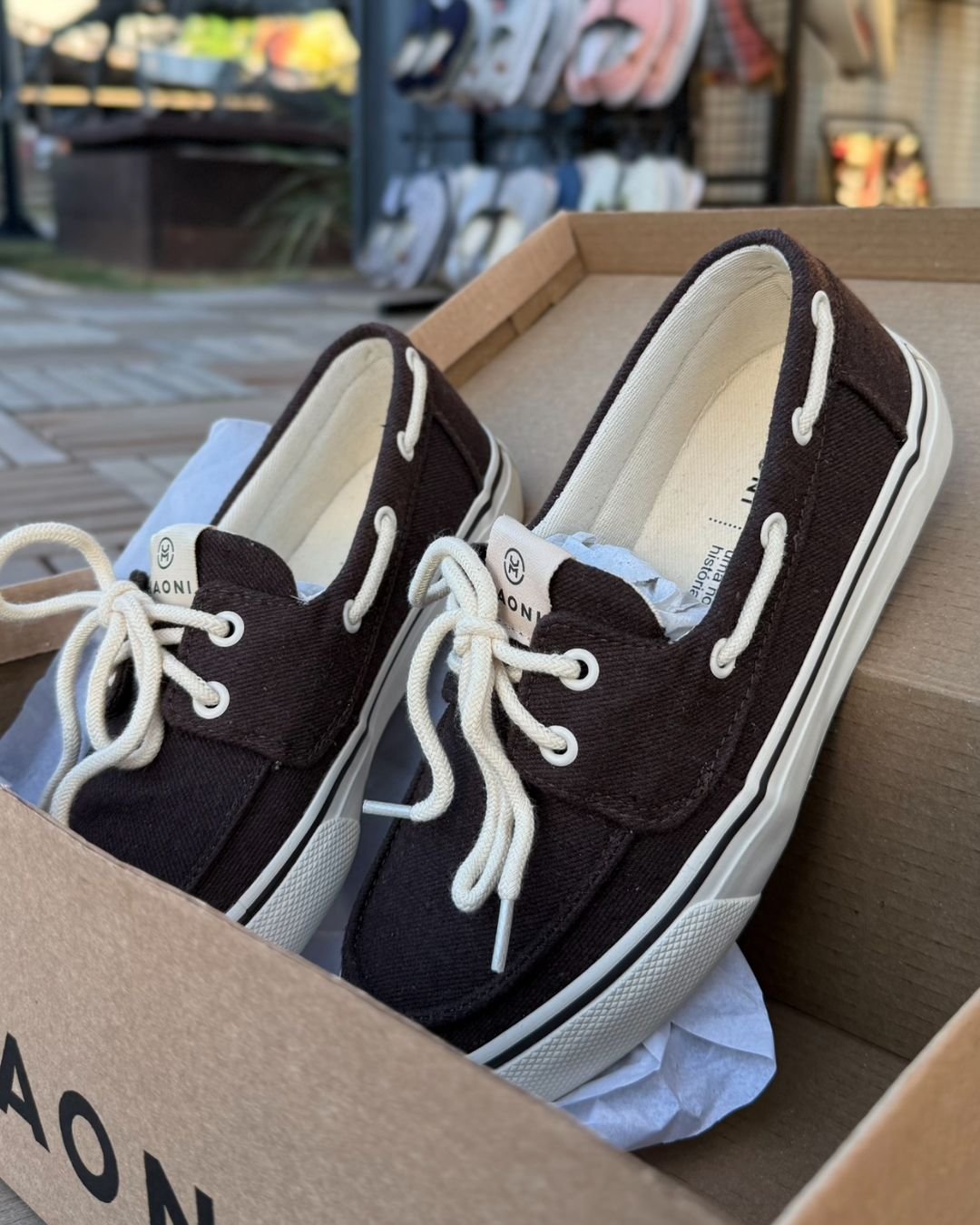TENIS HAONI MARROM ESCURO | Haoni Store