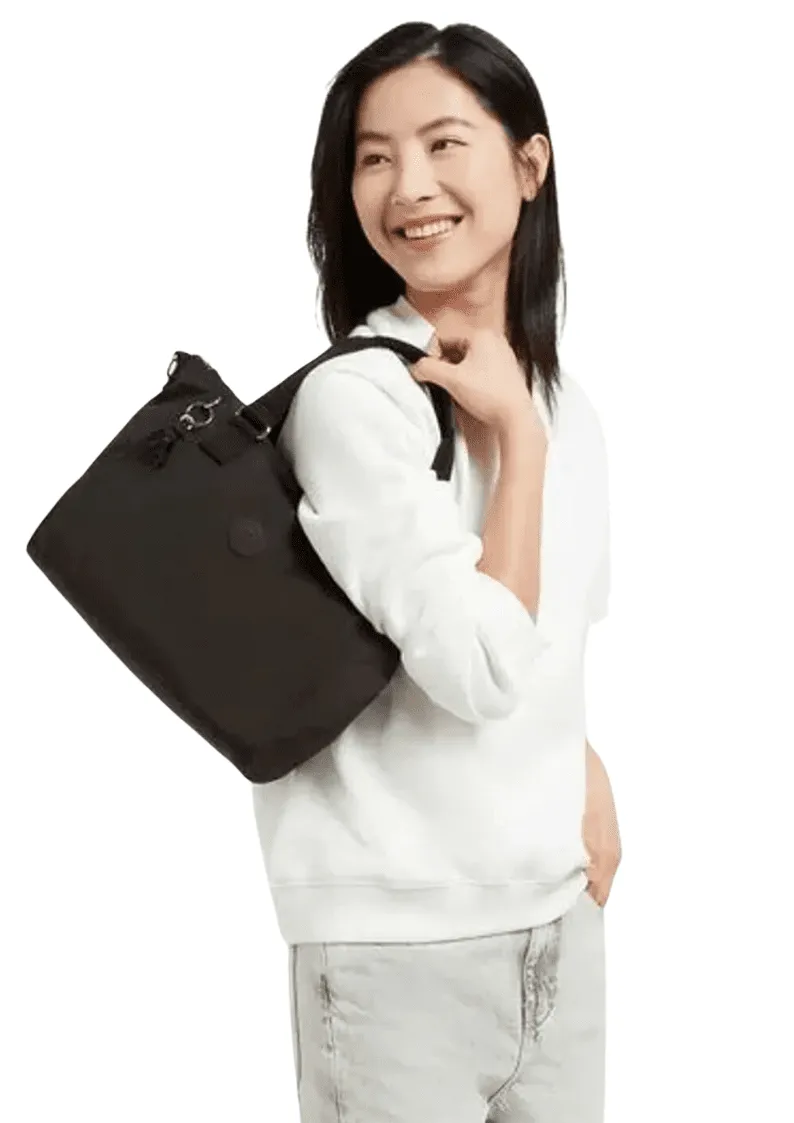 Bolsa Kipling Amiel Black Rose