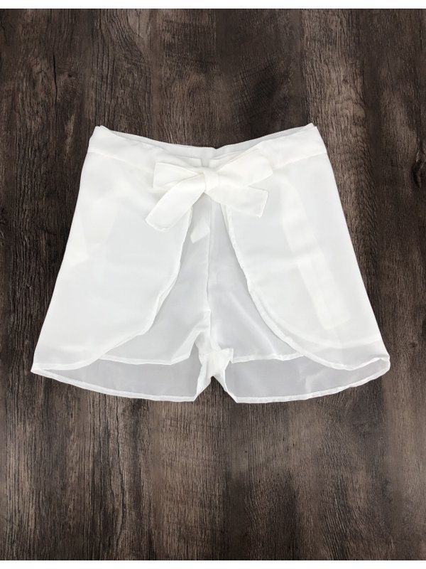 Shorts transpassado feminino Clearance