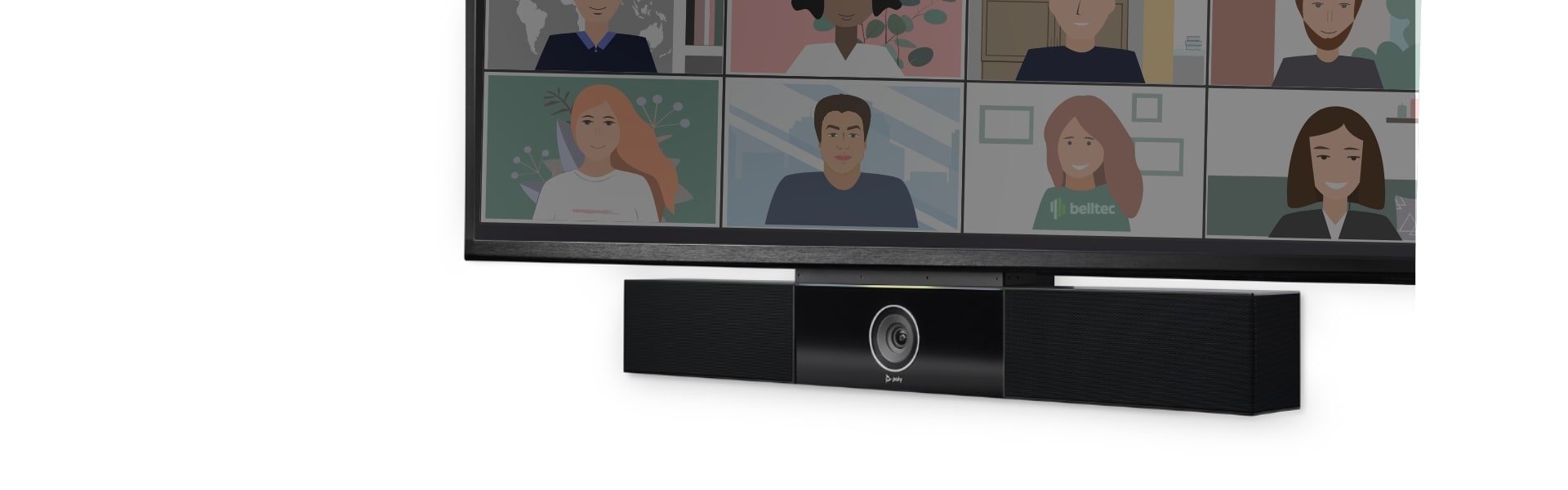 Poly Studio USB: Videoconferência Profissional | Bell Tec