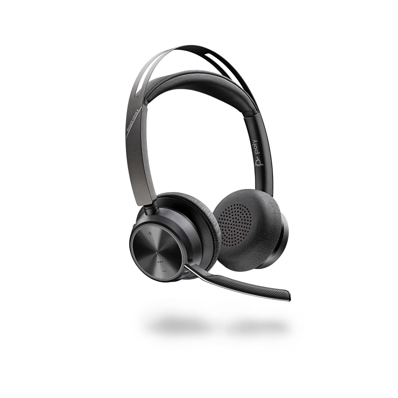 Poly ヘッドセット Voyager Focus2ヘッドホン Plantronics Voyager Focus 2: O Headset Bluetooth Profissional para