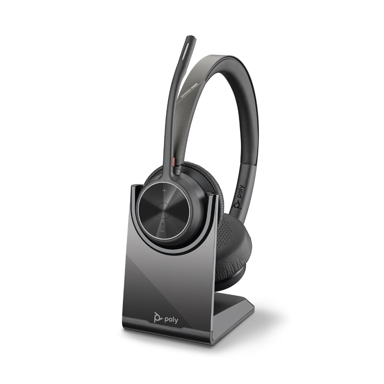 Poly Voyager 4320 UC Series ヘッドセット 17 Headset Sem Fio Poly Voyager 4320 com Base Carregadora | Bell Tec