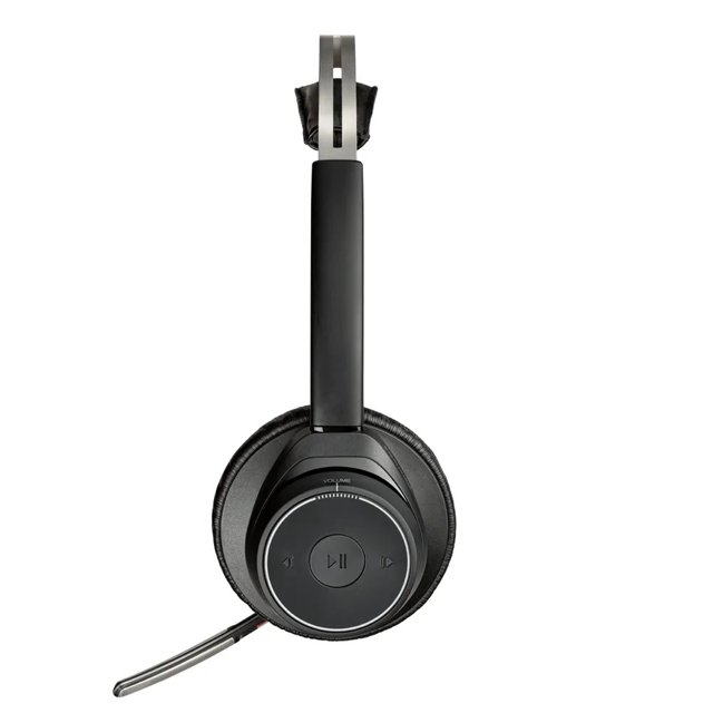 Poly Voyager Focus UC Replacement Ear Pads For Plantronics B825 Binaural, BLACKWIRE 5220 5210 7225, Focus 2 USB-A Headset - Cushions Cups Cover With