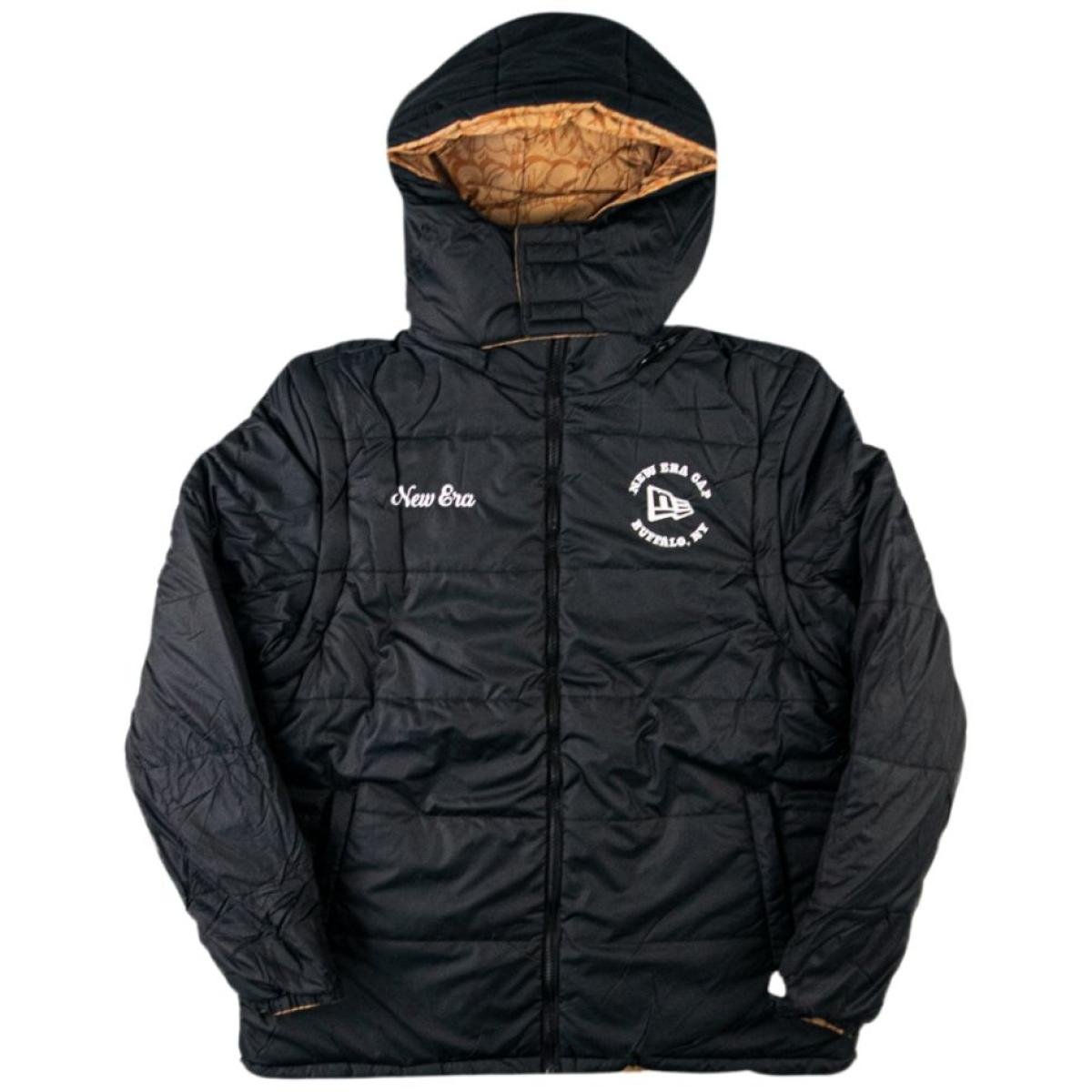 Jaqueta New Era Puffer-Colete Dupla Face All Hip Hop Origens