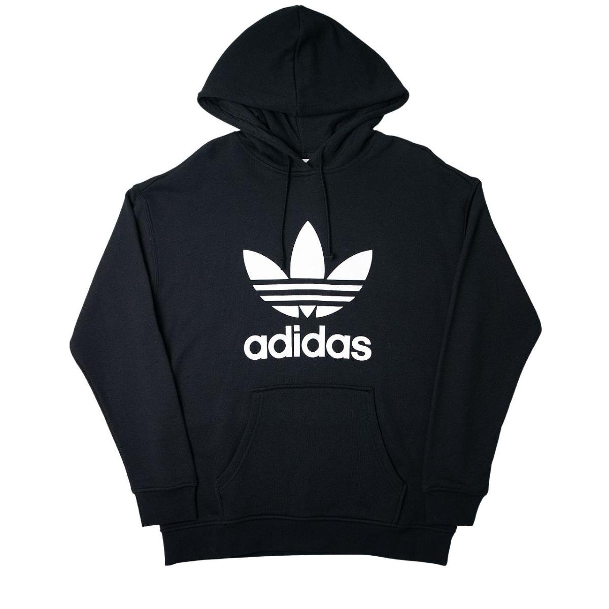 Moletom Feminino Adidas Originals Adicolor Trefoil Black MadBoards