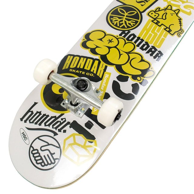Skate Hondar Sticker Iniciante - White | MadBoards