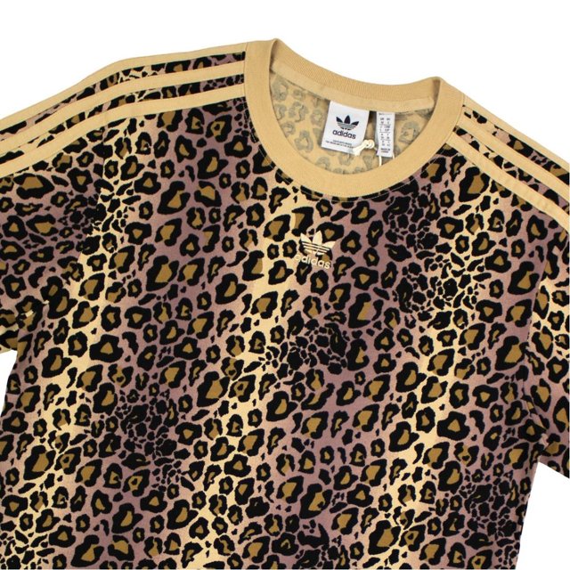 Blusa Feminina Adidas Originals Estampa Corrida Animal Print