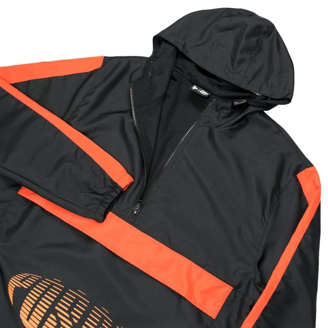 Jaqueta Posso Ruído Anorak - Black/Orange | MadBoards