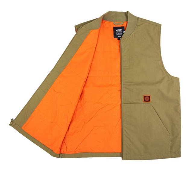 Colete Vans X Spitfire Wheels Vest Gothic Olive MadBoards
